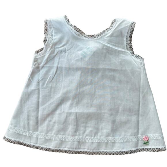 Vintage I.C. Kids White Christening Eyelet Gown, Slip & Bonnet size 0-6 months - Picture 6 of 12